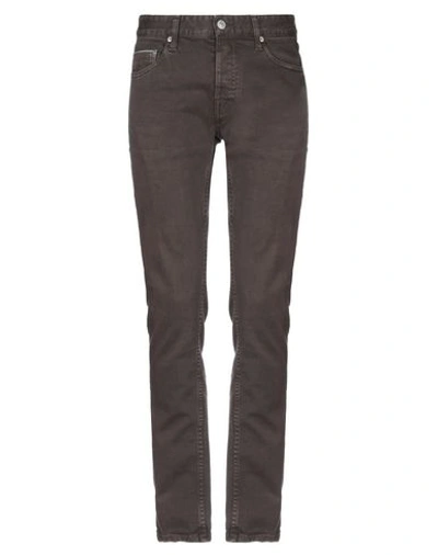 Care Label Jeans In Brown