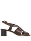 Apc Jessica Sandals In Brown