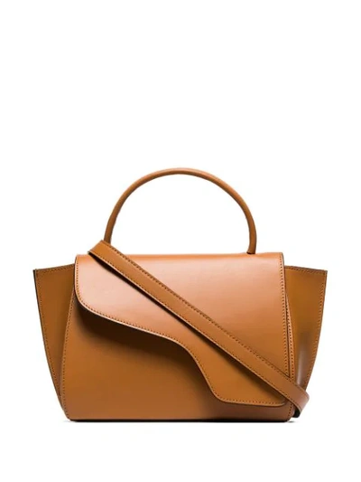 Atp Atelier Volterra Shoulder Bag In Brown