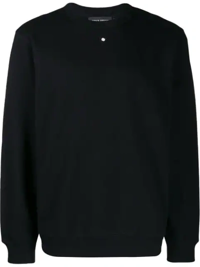 Craig Green Embroidered Hole Sweatshirt In Black