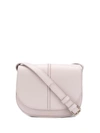 Apc Saddle Cross Body Bag In Pink