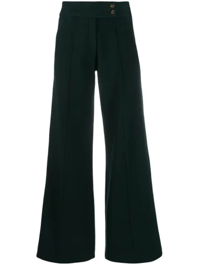 Société Anonyme Pauline Wide-leg Trousers In Green