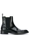 Ami Alexandre Mattiussi Welt-stitched Leather Chelsea Boots In Black
