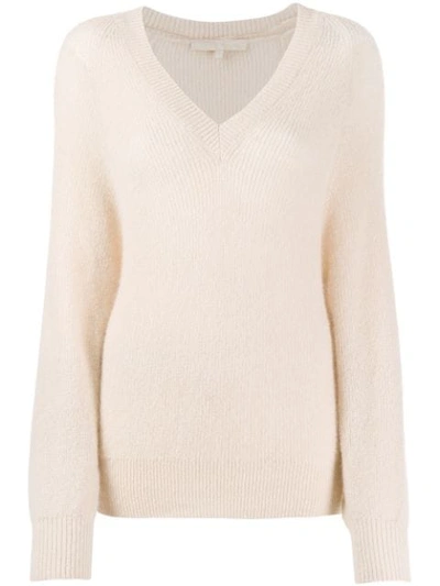 Vanessa Bruno Relaxed-fit Linda Jumper In Neutrals