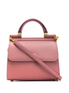 Dolce & Gabbana Sicily 58 Shoulder Bag In Pink