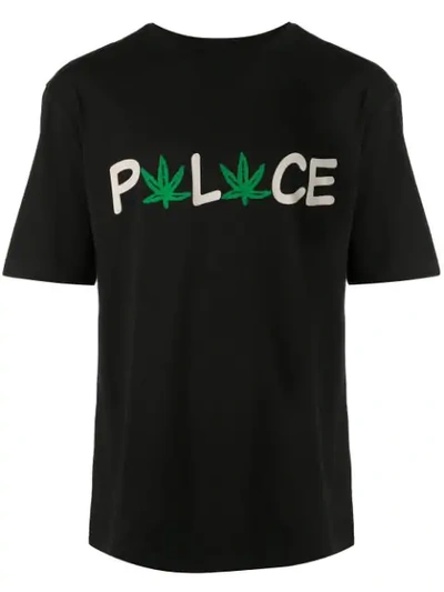 Palace 'pwalwce' T-shirt In Black