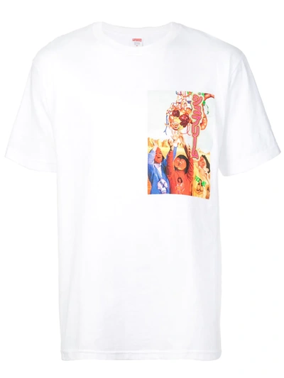 Supreme Graphic T-shirt In White