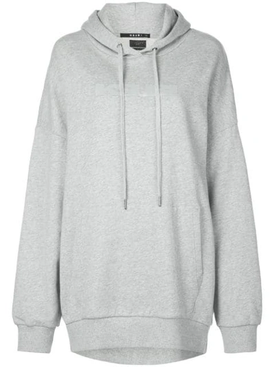 Ksubi X Kendall Jenner Sign Of The Times Og Hoodie In Light Grey