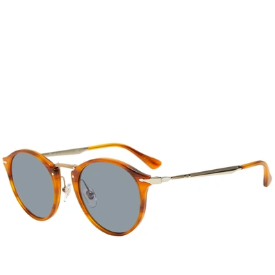 Persol Po3166s Round Sunglasses In Brown