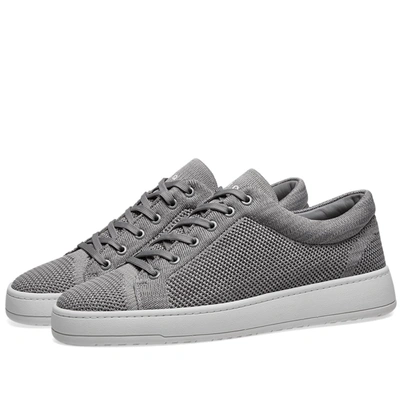 Etq. Low Top 1 Knitted Sneaker In Grey
