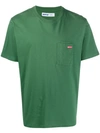 Affix Rear Print T-shirt In Green