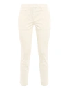 Dondup Perfect Chino Trousers In White