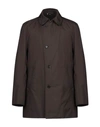 Allegri Overcoats In Dark Brown