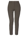 Space Style Concept Pants In Military Green