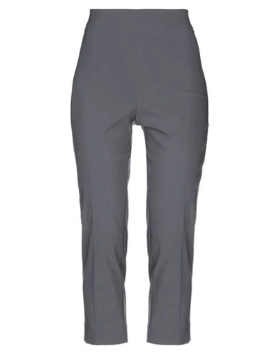 Avenue Montaigne Cropped Pants In Grey