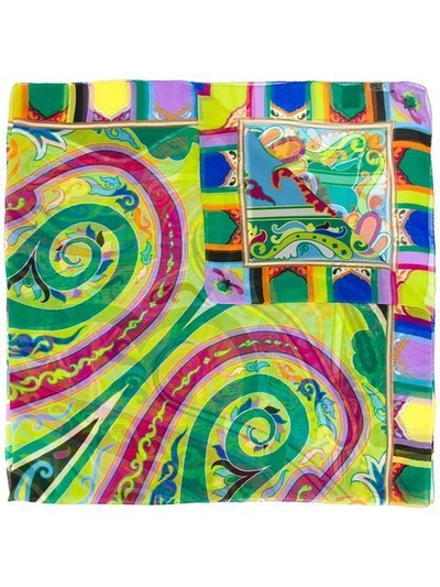 Etro Abstract Print Scarf