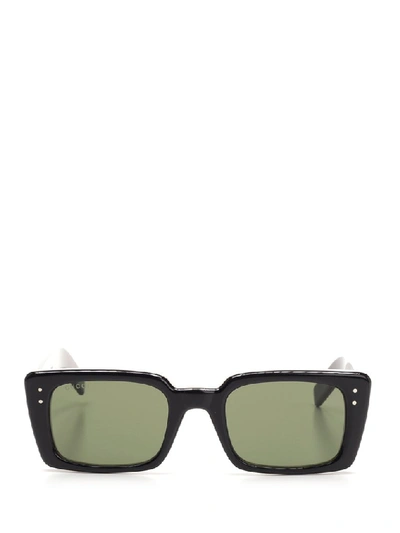 Gucci Eyewear Rectangular Sunglasses In Black