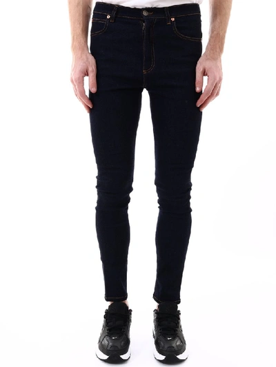Gucci Skinny Fit Jeans In Blue