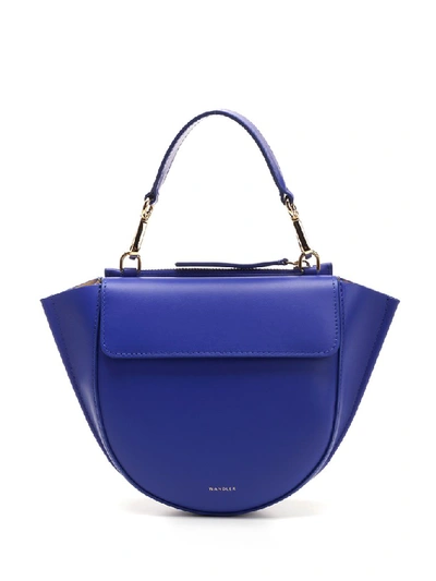 Wandler Hortensia Mini Shoulder Bag In Blue