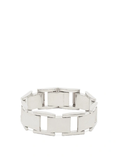 Balenciaga Link-chain Bracelet In Silver