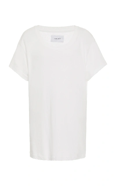 Current Elliott Cotton-jersey T-shirt In White