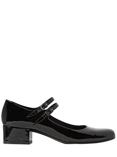 Carel Paris Caren Black Patent Leather Mary Janes