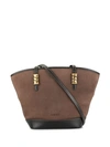 Pre-owned Loewe Shoulder Tote Bag In Brown