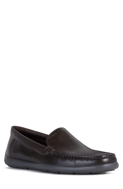 Geox Devan Water Resistant Driving Shoe In Coffee