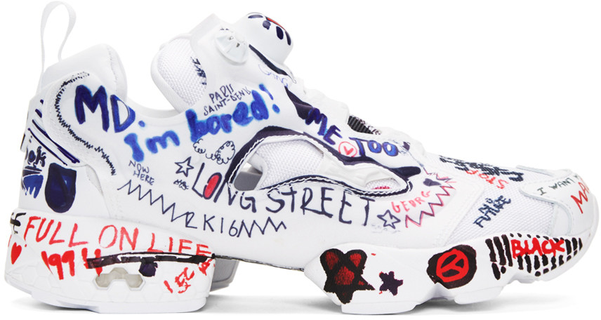 reebok instapump graffiti