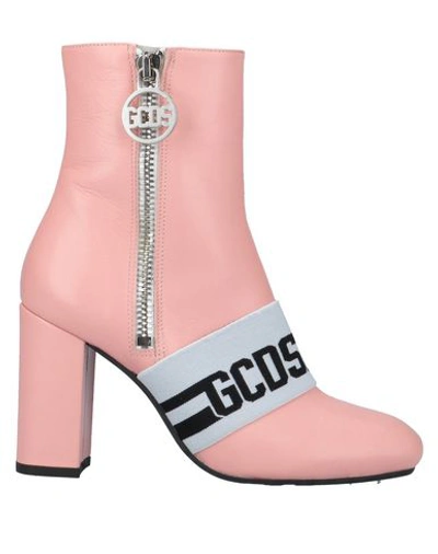 Gcds Ankle Boot In Pink