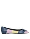 Roger Vivier Ballet Flats In Pink