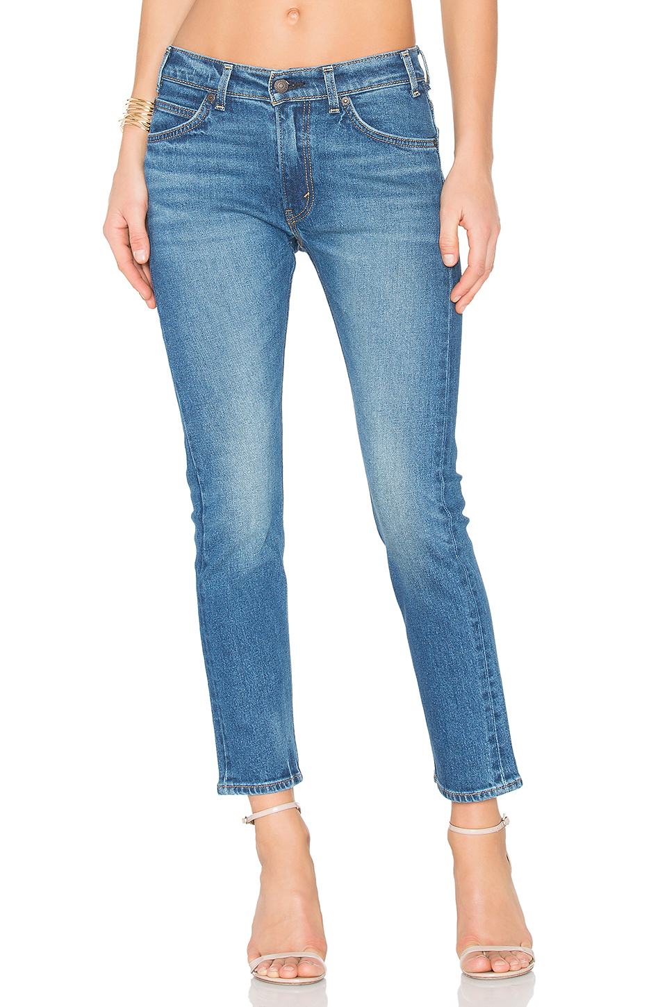 Levi's 505 C Cropped In Blue Cheer | ModeSens