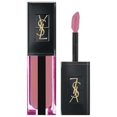 Saint Laurent Water Stain Lip Stain 614 Rose Immerge 0.2 oz/ 5.9 ml