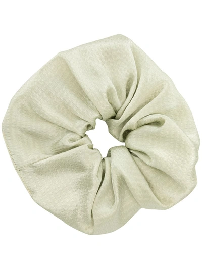 Jennifer Behr Draped Scrunchie In Green