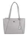 Michael Michael Kors Shoulder Bag In Light Grey