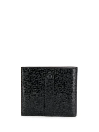 Thom Browne Square Grained Wallet In Black