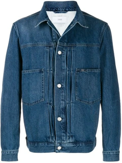 Closed Regular Fit Denim Jacket In Blue