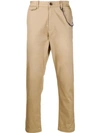 Closed Straight Leg Trousers In Neutrals