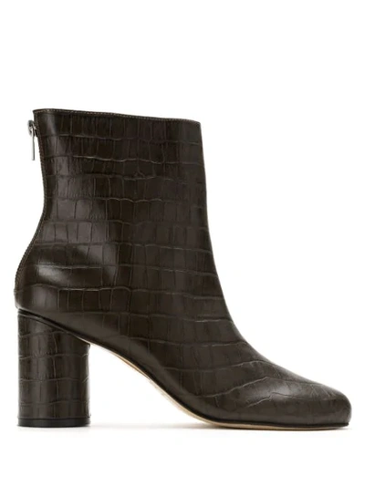 Framed Urban Boots In Brown