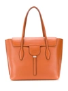 Tod's Joy Tote In Braun