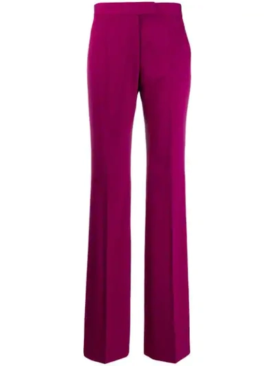 Stella Mccartney Tailored Trousers In Purple