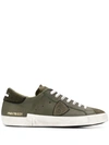 Philippe Model Low-top Sneakers In Green