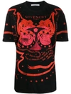 Givenchy Gemini Graphic Tee In Black