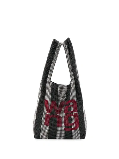 Alexander Wang Beaded Logo Mini Bag - Black