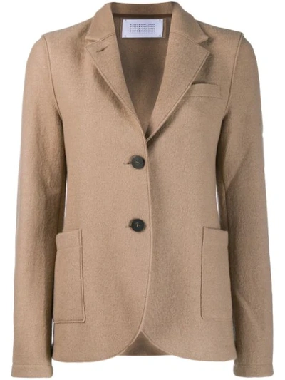 Harris Wharf London Single-breasted Blazer In Neutrals