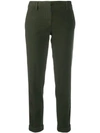 Aspesi Slim Fit Trousers In Green