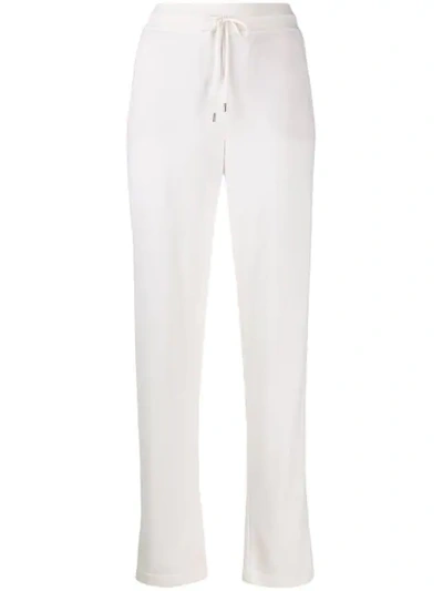 Loro Piana Knitted Track Trousers In White
