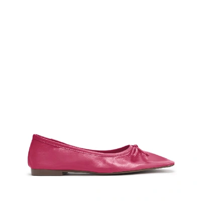 Schutz Arissa Flat In Vibrant Pink