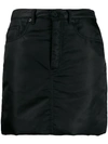 Mm6 Maison Margiela Padded Straight Skirt In Black