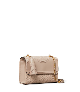 tory burch fleming light taupe